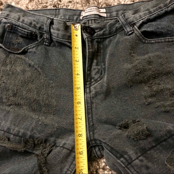 One x One Teaspoon Awesome Baggies - Distressed - Picture 5 of 8